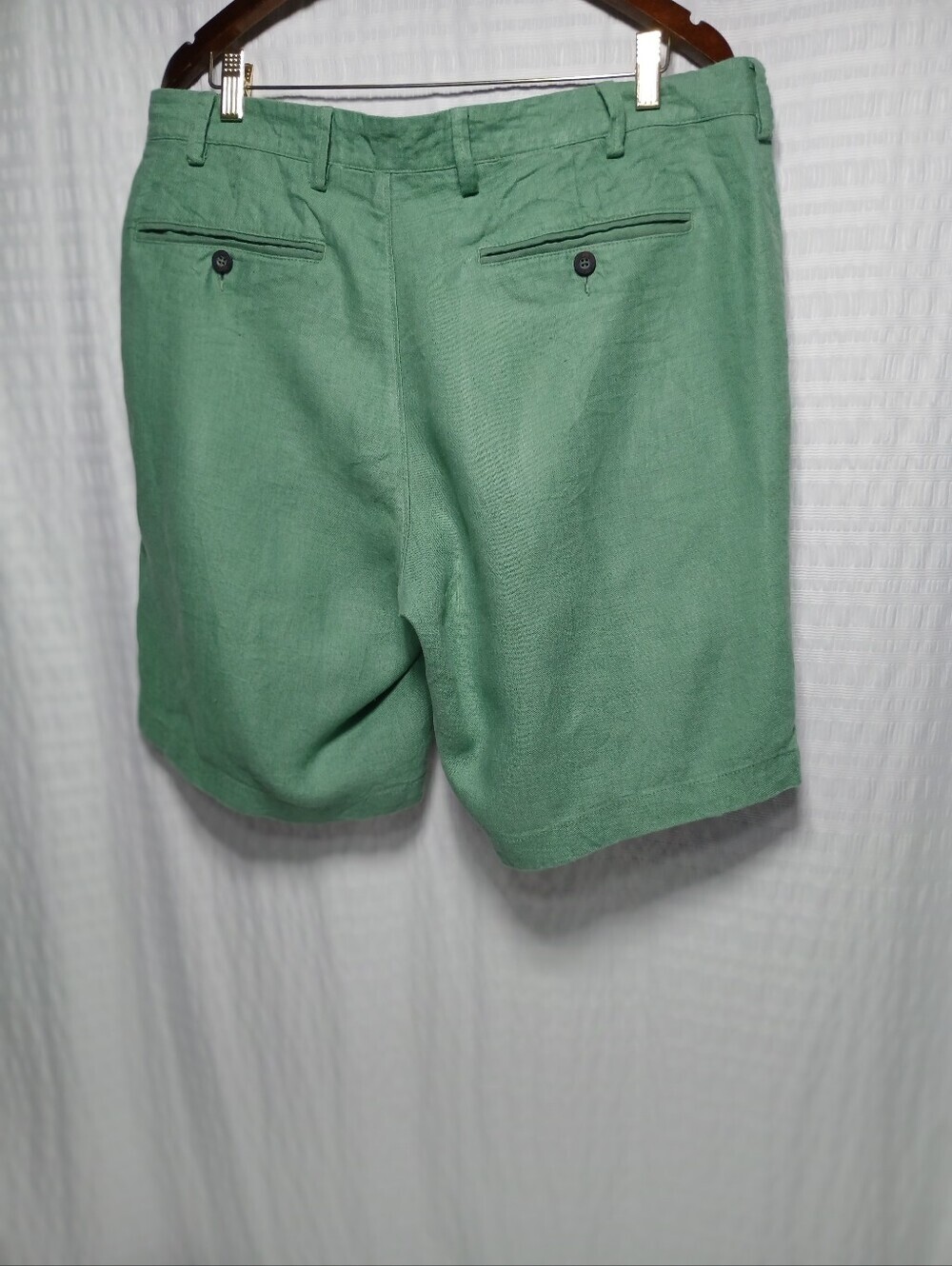 Orvis Men's 100% Linen  Shorts. Size 36 - Picture 3 of 10
